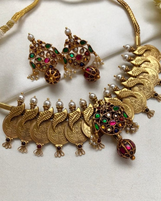 Royal Moti Elegance Necklace Piece
