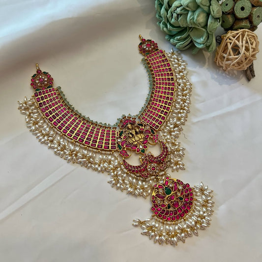 Vintage Vibe Moti Necklace Set