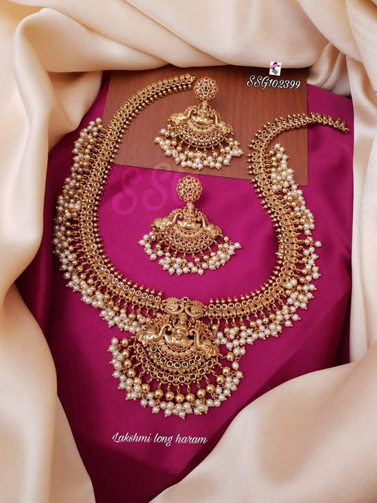 Designer Kemp Shine Necklace Set